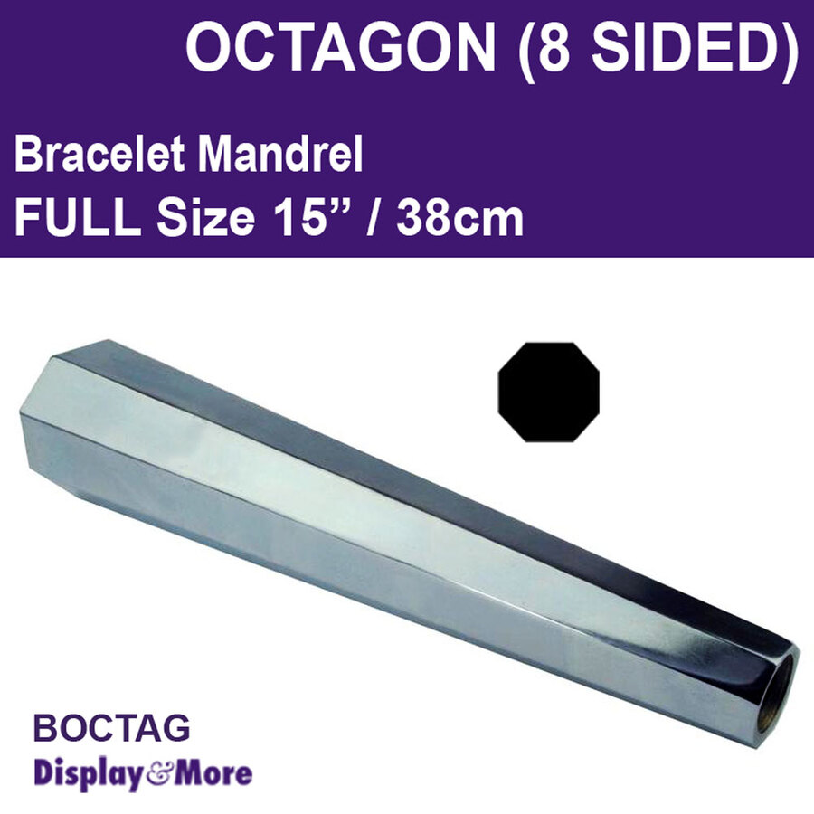6 Bracelet Mandrel Round Flat Tang